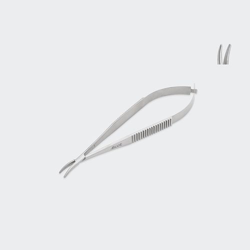 Chirurgischer Nadelhalter - CNH89OF - Blue Surgical Instruments - Castroviejo