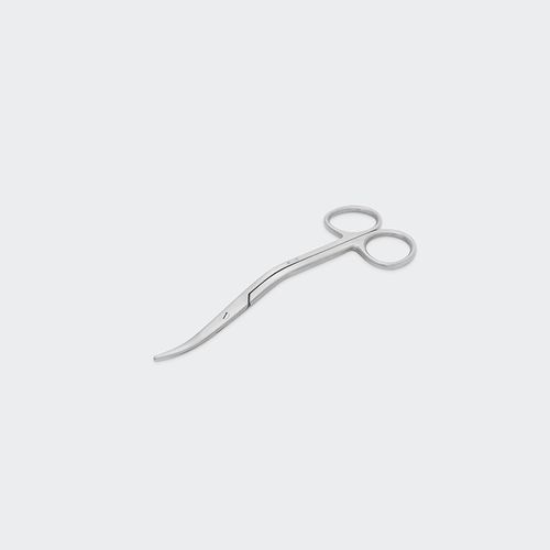 Schere für Augenchirurgie - TE115OF - Blue Surgical Instruments - für Veterinärmedizin / gebogen