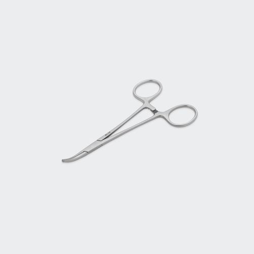 Zange für die Veterinärmedizin - PHHM125C - Blue Surgical Instruments - Clamp / von Halstead / gebogen