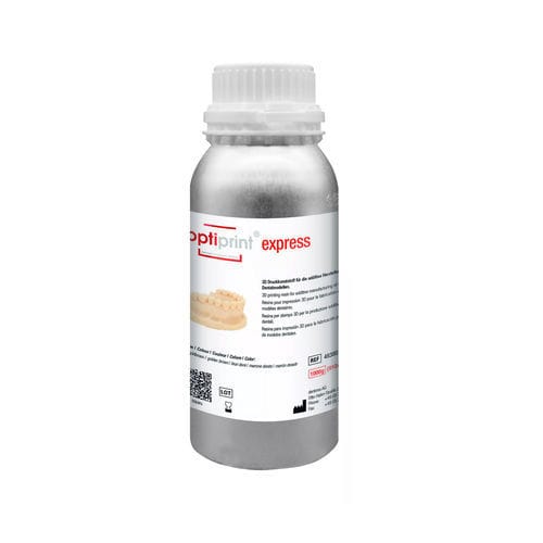Zahnmedizinisches Material / Harz - optiprint express - Dentona AG - für 3D-Druck / zur Modellierung / photopolymerisierbar