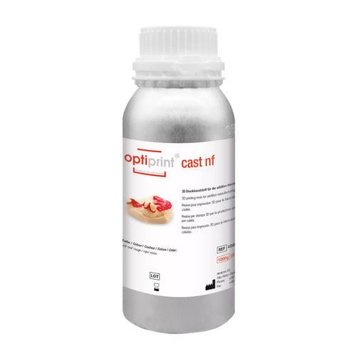 Zahnmedizinisches Material / Harz - optiprint cast nf  - Dentona AG - für 3D-Druck / Gieß / photopolymerisierbar