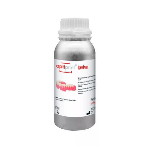 Zahnmedizinisches Material / Harz - optiprint laviva  - Dentona AG - für 3D-Druck / gingival / lichtdurchlässig
