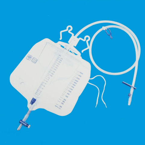 Urin-Drainageset - SH-UB201 - AGS Medical - mit 2 Kammern / mit Skala / mit Venenklappe