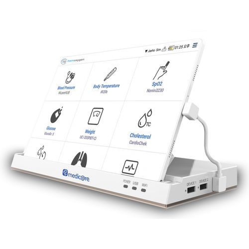 Plattform für Telemonitoring / EKG - Medic@re - ITEM OXYGEN - für allgemeine Untersuchung / Bluetooth / WiFi