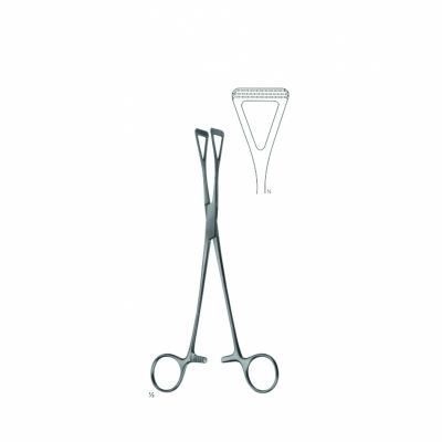 Chirurgische Klemme - AE 03 5509 - Arsa Enterprises - zum Greifen / wiederverwendbar / gezahnt