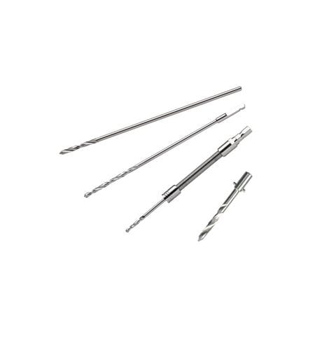 Bohrer für orthopädische Chirurgie - T17972 - MPS Precimed - Edelstahl / Schneid / gerade