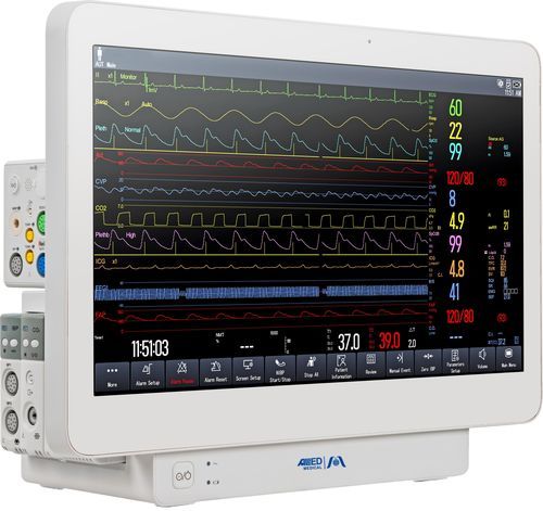 Tragbarer Multiparameter-Monitor - M700 - Allied Medical Limited - modular / Nacht / EKG