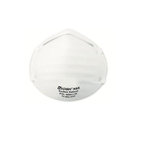 N95-Schutzmaske - MS6115L - MediVena Sp. z o.o. - Polypropylen / ohne Latex / ohne Ventil