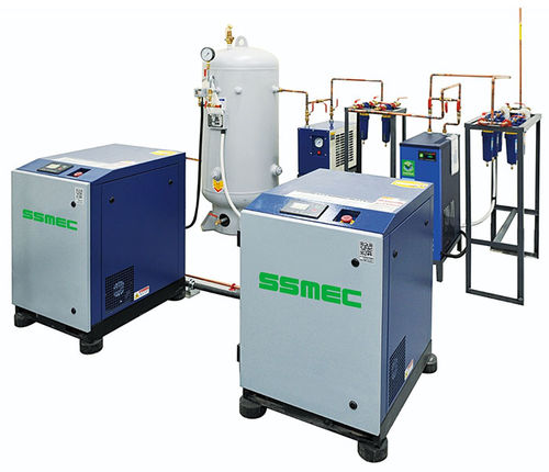 Medizinischer Luftkompressor - SSMEC-AS series - Samsung Medi Engineering - Scroll / modular / ölfrei