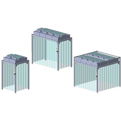Modularer reinraum - IPS - ADS Laminaire - ISO Klasse 7 / ISO Klasse 5 / mit HEPA-Filter