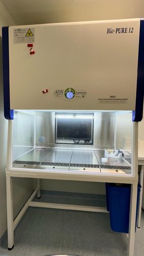 Zytotoxische Sicherheitswerkbank / Zusammensetzung - BIOPURE "Drugcam Ready" - ADS Laminaire - aseptisch / für giftige Produkte / Schnittstellen