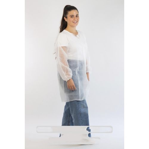 Unisex-Arztkittel - XYBL012-40-M - ADS Laminaire - M / aus Polypropylen / Einweg
