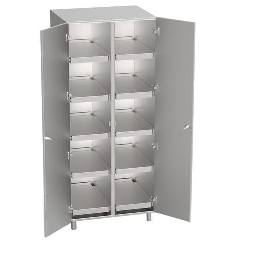 Verteilerschrank - HL-L140 - LASA - für Instrumente / für Krankenhaus / mit Schwingtür