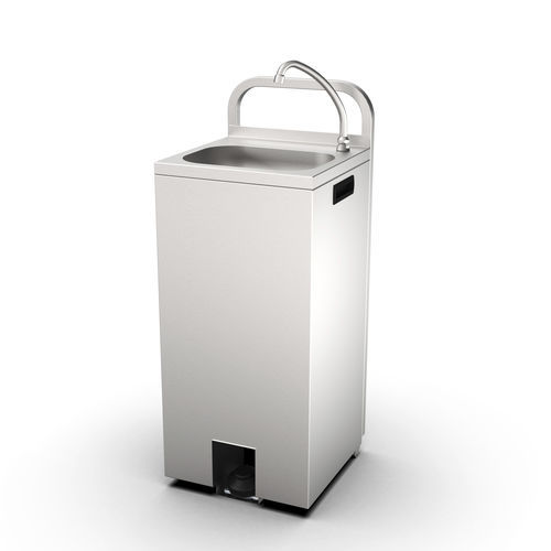 Medizinisch Spüle - OR-L110 - LASA - für Hygienebereich / 1 Station / Edelstahl