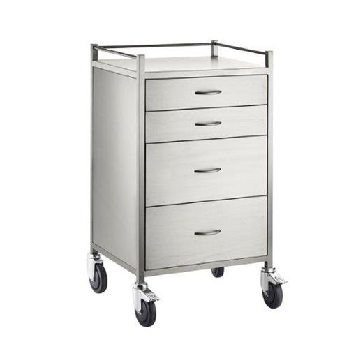 Medizinischer Wagen - SSAT04 - Pacific Medical - Mehrzweck / für Transport / Edelstahl