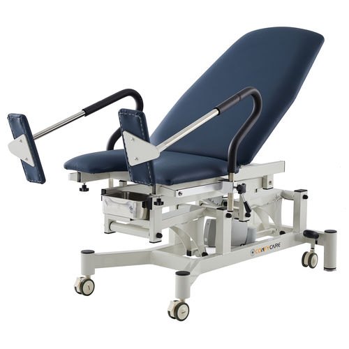 Gynäkologie-Untersuchungsliege - GC series - Pacific Medical - elektrisch / höhenverstellbar / auf Rollen