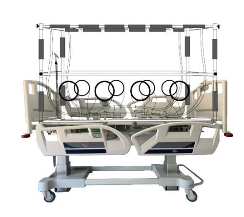 Intensivpflegebett - MK 7 - Stretchers Industries - zur Isolierung / Biocontainment / elektrisch