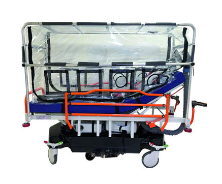 Transport-Fahrtrage - MK 5 - Stretchers Industries - Notfall / Isolation / Biocontainment