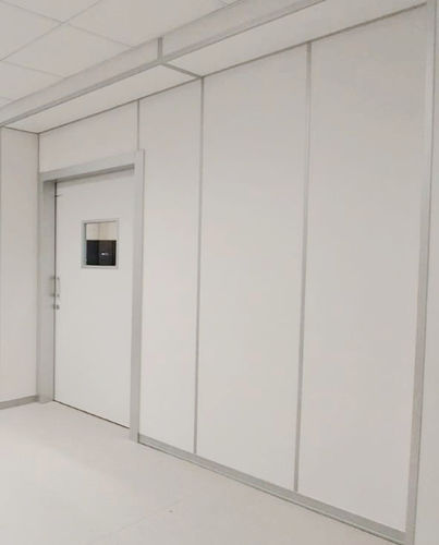 Röntgenschutzwand für IRM-Raum - MeSpo - für Röntgensaal / Blei