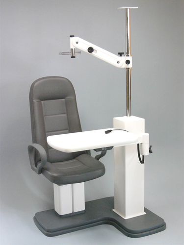 Ophthalmische Arbeitsstation - Panvisus Onette - F.I.S.O - Fabbrica Italiana Strumenti Oftalmici - mit Stuhl / kompakt
