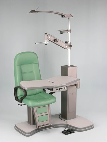 Ophthalmische Arbeitsstation - Panvisus Doublette - F.I.S.O - Fabbrica Italiana Strumenti Oftalmici - mit Stuhl / kompakt