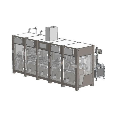 Verpackungssystem für die Pharmaindustrie - MRT-PLS-300 - Robotronic AG - automatisiert / Roboter / bodenstehend