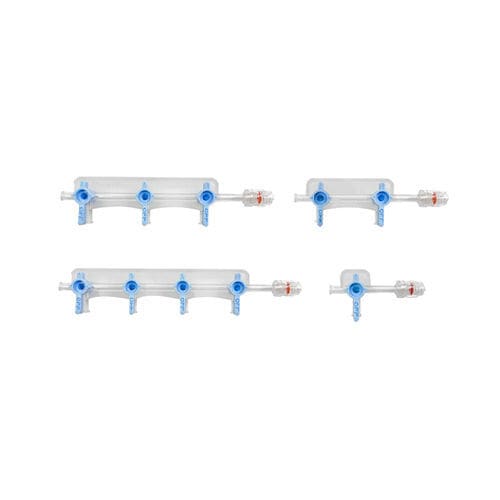 Einwegiger Infusionsverteiler - A03MC series - HuBioMed - 2-Wege / 4-Wege / 3-Wege