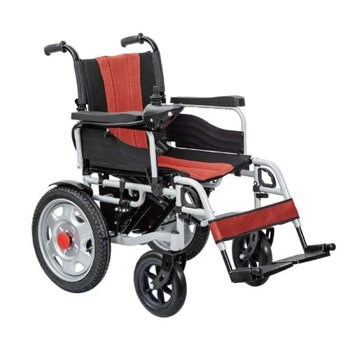 Elektrischer Rollstuhl - EW-01 - Shanghai Meddo Medical Devices Co., Ltd. - für den Innenbereich / zusammenklappbar / höhenverstellbar