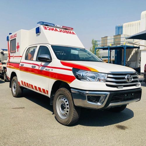 LKW-Ambulanz - Toyota Hilux - ICU AUTOMOTIVE IMPORT EXPORT AND CONSULTING. - Typ B / 4x4 / mit Sauerstofftherapie
