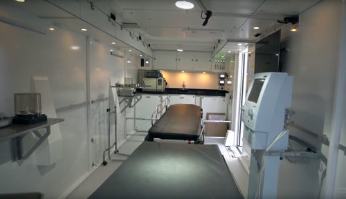 Mobile Krankenstation / für chirurgischen Notfall - Ford - ICU AUTOMOTIVE IMPORT EXPORT AND CONSULTING. - LKW / Typ B / mit Sauerstofftherapie