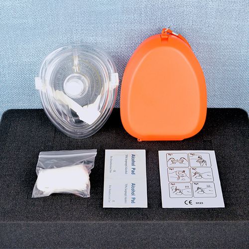 Wiederbelebungsmaske für CPR - 3033 - Shenzhen WAP-health Technology - ohne Latex / PVC / transparent