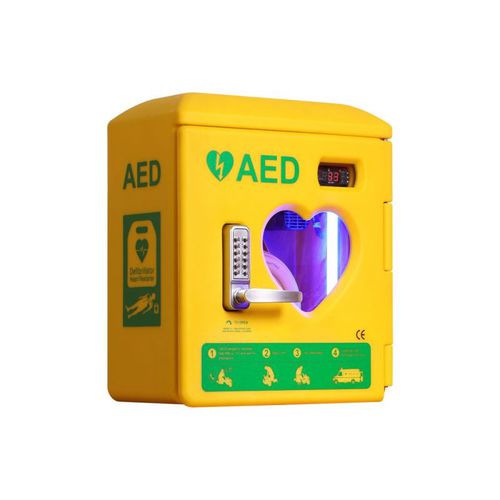 Sicherheitsschrank - P13  - Shenzhen WAP-health Technology - für Defibrillator / Notfall / mit Tür