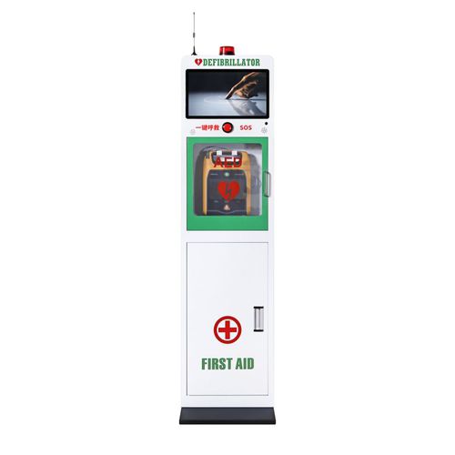 Sicherheitsschrank - M5V SOS - Shenzhen WAP-health Technology - Notfall / für Defibrillator / für Krankenhaus