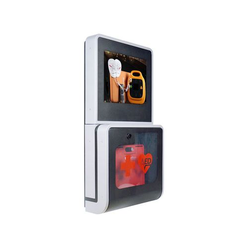 Sicherheitsschrank - M6VK - Shenzhen WAP-health Technology - Notfall / für Defibrillator / mit Tür