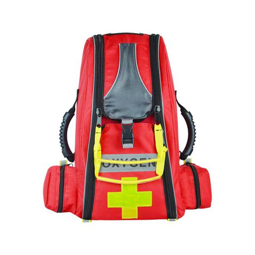 Notfallrucksack - AP021 - Shenzhen WAP-health Technology - für Sauerstoffflaschen / für Defibrillator / Henkel