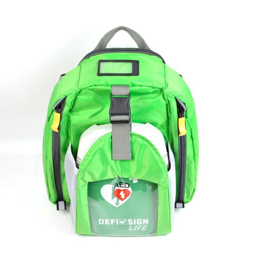 Notfallrucksack - B3 - Shenzhen WAP-health Technology - für Defibrillator / Henkel / Polyester