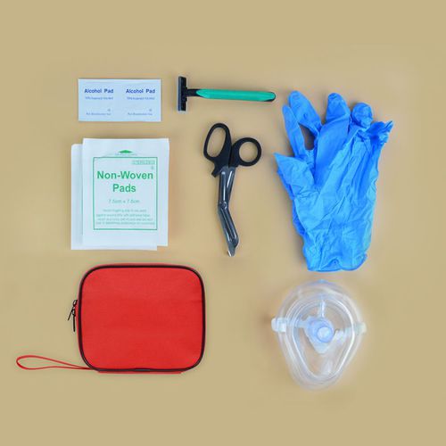 Medizinisches Set / Wiederbelebung - 3034S - Shenzhen WAP-health Technology - Erste-Hilfe / für CPR / mit Handschuh
