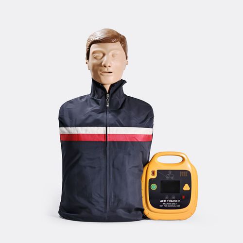 Notfall-Trainingspuppe - CM100 - Shenzhen WAP-health Technology - für CPR / Oberkörper / Kunststoff