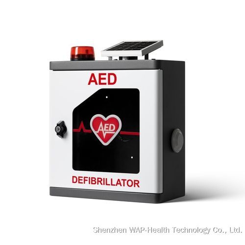 Sicherheitsschrank - WAP-A01 - Shenzhen WAP-health Technology - mit Schlüssel / für Defibrillator / Erste-Hilfe