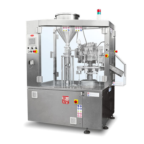 Halbautomatische füllmaschinen - E250 Semi - TGM - TECNOMACHINES srl - bodenstehend / für die Pharmaindustrie
