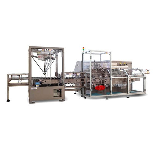 Kontinuierlicher Kartonierer - BOX150 - TGM - TECNOMACHINES srl - horizontal / bodenstehend / für Rohre