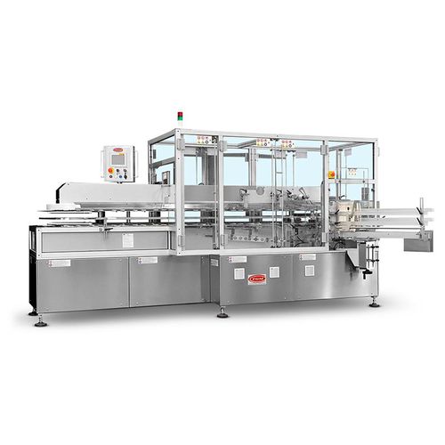 Automatischer Kartonierer - BOX90V - TGM - TECNOMACHINES srl - vertikal / bodenstehend / für die Pharmaindustrie