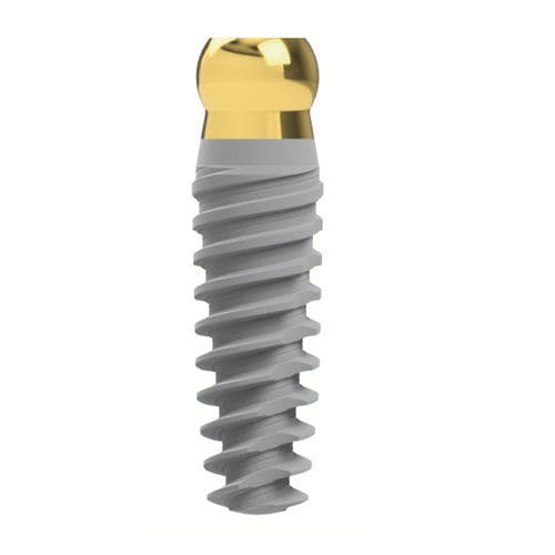 Konisches Zahnimplantat - ORBIT® - BIONICA - Titan / gerade / transgingival