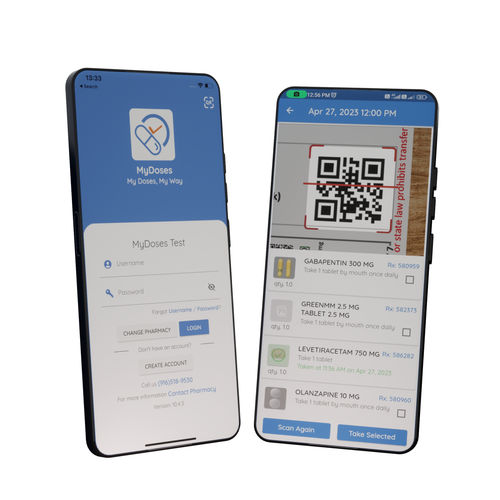 Mobile Applikation / Medikations-Verwaltung - MyDoses - Dosepack India LLP - Umform / medizinisch