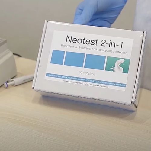 Schnelltest für antibiotischen Anfälligkeitstest - 2-in-1  - Taurus Group - für Milch / immunochromatographisch / Streifen