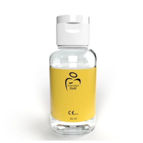 Zahnmedizinisches Material / Zirkonoxid - Colorodent Gold - Orodent srl - zur Dentalrestaurierung / flüssig