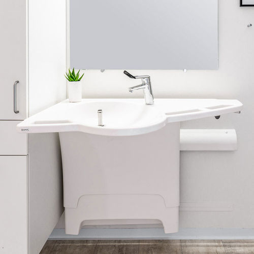 Spüle für Hygienebereich - 40-44003 - ROPOX - 1 Station / wandmontiert