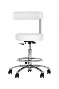 Hocker für Gesundheitseinrichtungen - SW10466.1 - SOLENI Beauty - höhenverstellbar / drehbar / auf Rollen