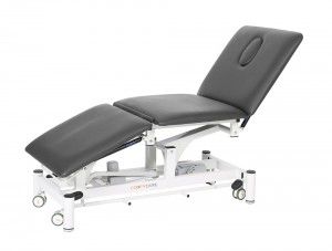 Elektrische Massageliege - Dyna - SOLENI Beauty - auf Rollen / dreiteilig