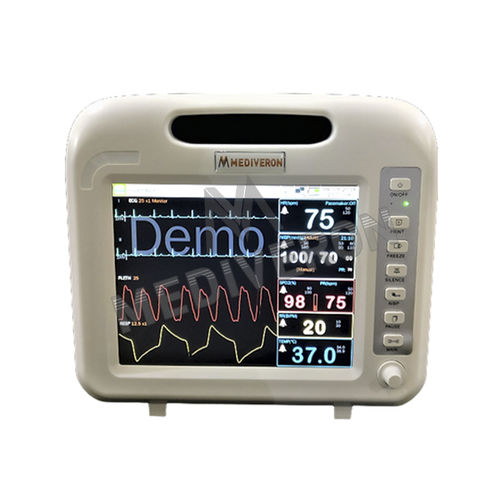 Tragbarer Patientenmonitor - MVPM12 - Mediveron - EKG / RESP / TEMP